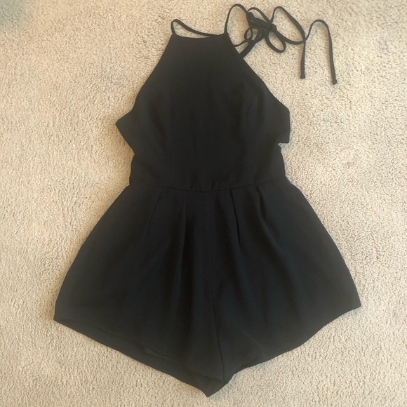 Tobi, Size S, black romper - Picture 1 of 4